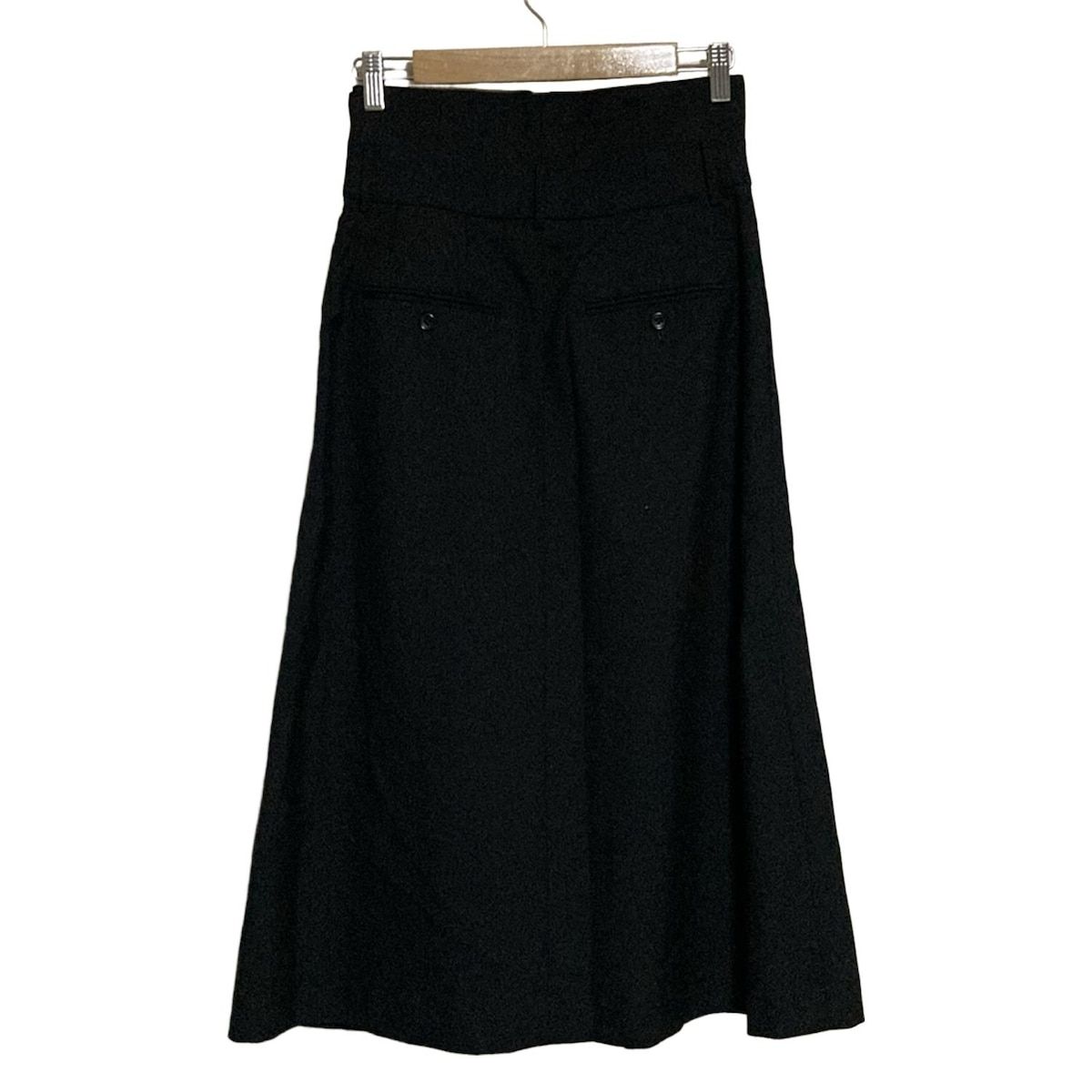 SHE Tokyo シートーキョー ロングスカート サイズ36 S レディース - 黒 プリーツ