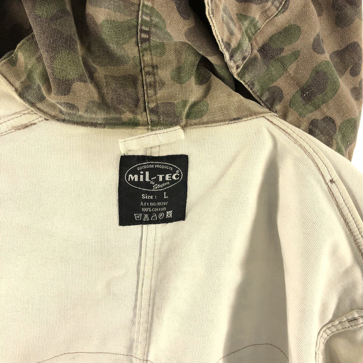 古着 民間品 ミルテック MIL-TEC 迷彩柄 ダックハンターカモ