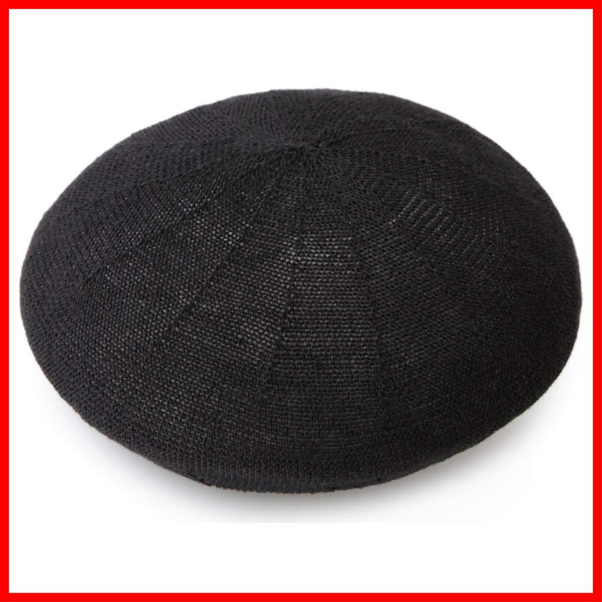 【セール中】ベーシックエンチ Linen Thermo Beret ベレー 麻 ヘンプ 涼しい 軽量 春夏 レディース メンズ