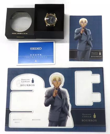 懐中時計･腕時計 バーボンモデル オフィシャル腕時計 名探偵コナン×SEIKO