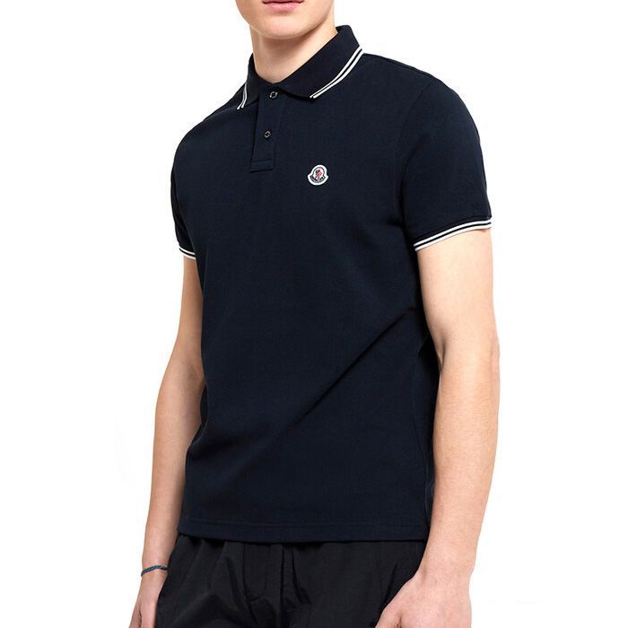 20 MONCLER モンクレール 8304399 84556 ネイビー ポロシャツ