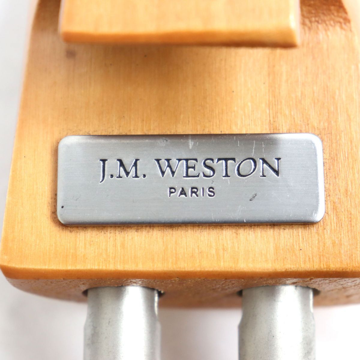 美品◇J.M. WESTON ジェイエムウエストン 436 ウイングチップ チゼルトゥ レザーコインローファー ブラック 6 1/2C 仏製  シューツリー付き - メルカリ