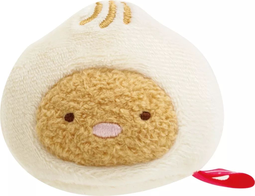 中古】ぬいぐるみ とんかつ(肉まん) てのりぬいぐるみ すみっコ