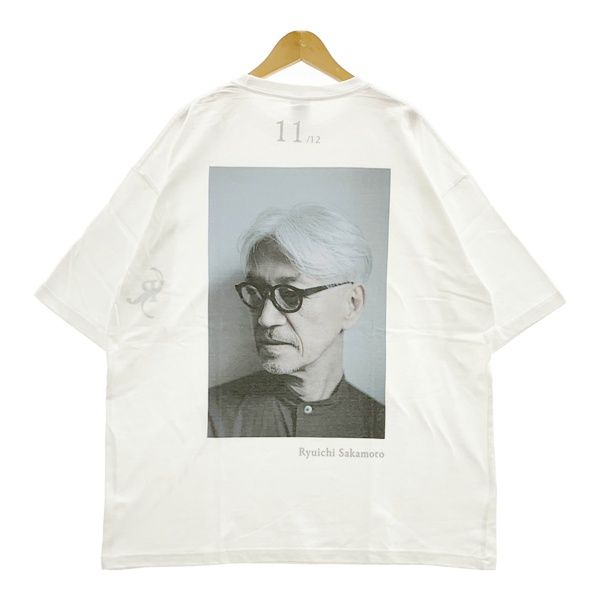 Ryuichi Sakamoto 坂本龍一 12 T-shirts Tシャツ 11|12 11月 半袖 フォトプリント メンズ Lサイズ ホワイト トップス DM16124