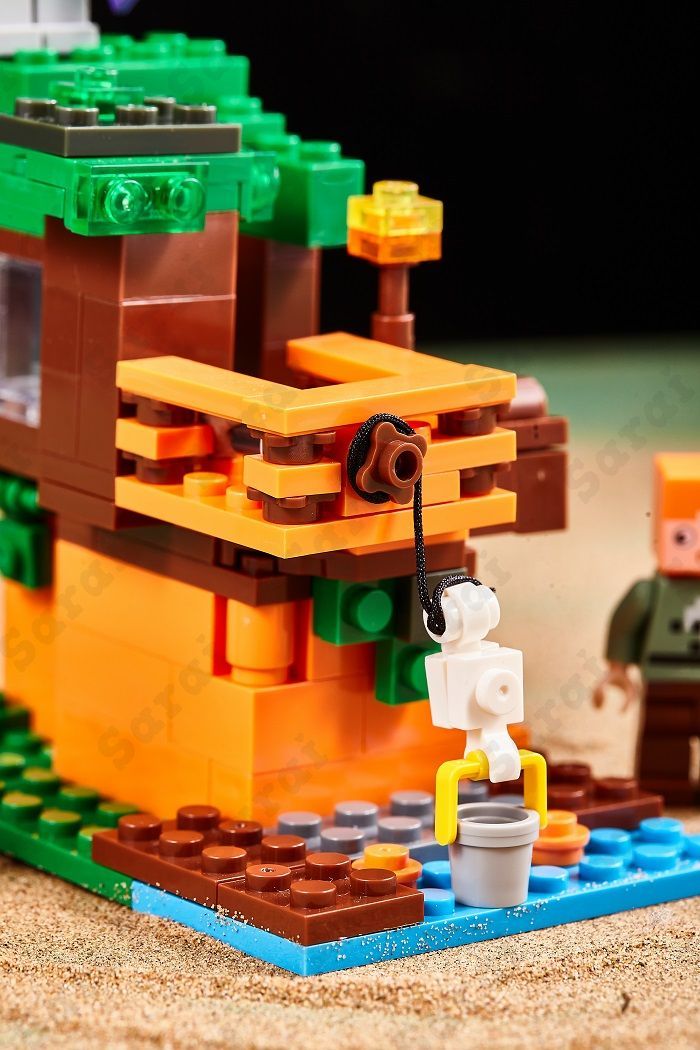 LEGO レゴ マインクラフト マイクラ 風 ブロック 互換 ツリーハウス