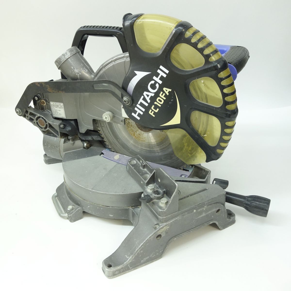 日立工機 255mm卓上丸のこ FC10FA 現状品