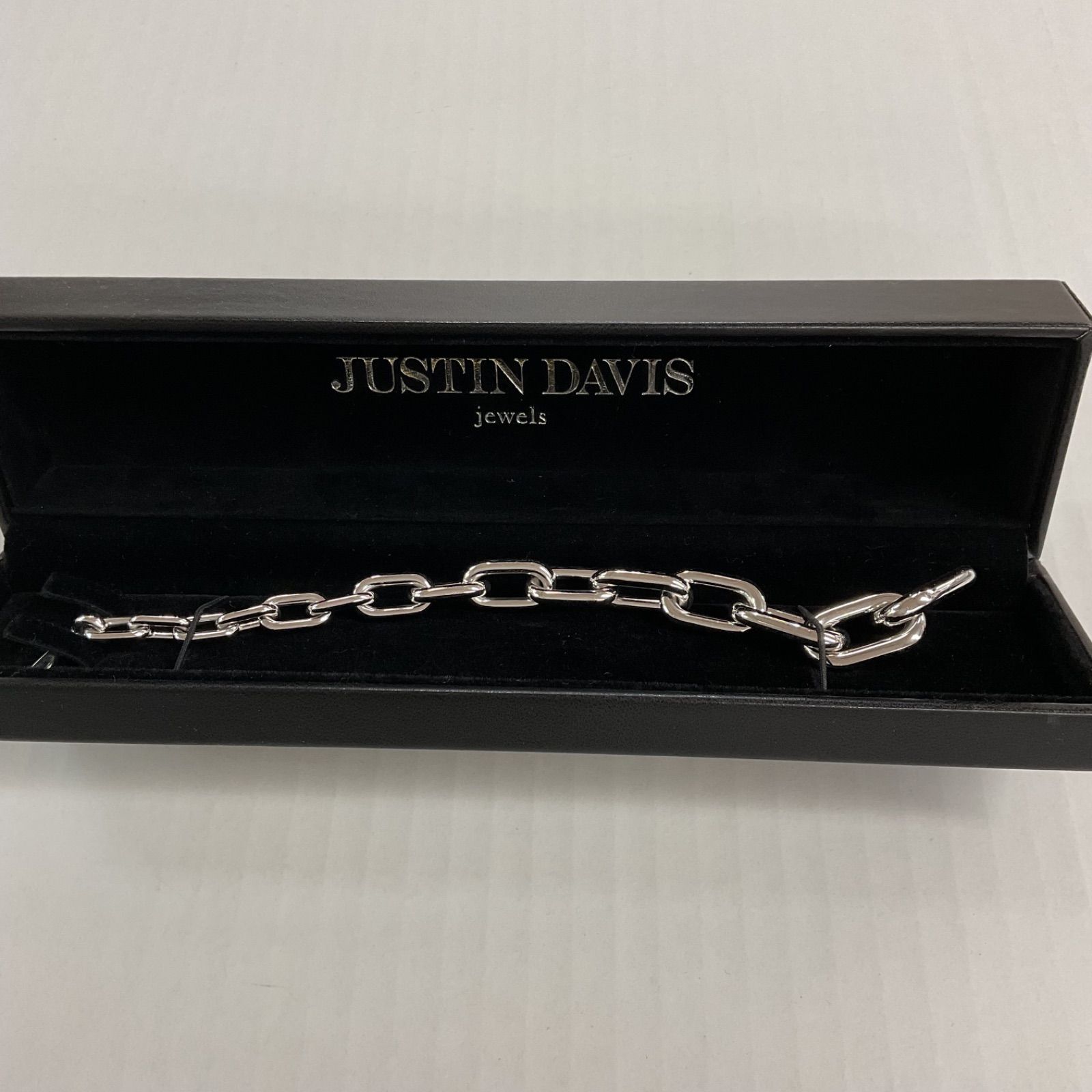 JUSTIN DAVIS✖︎アンダーカバー コラボシルバーブレスレット UNDERCOVER(アンダーカバー) 24SS JUSTIN DAVIS 別注 リンク