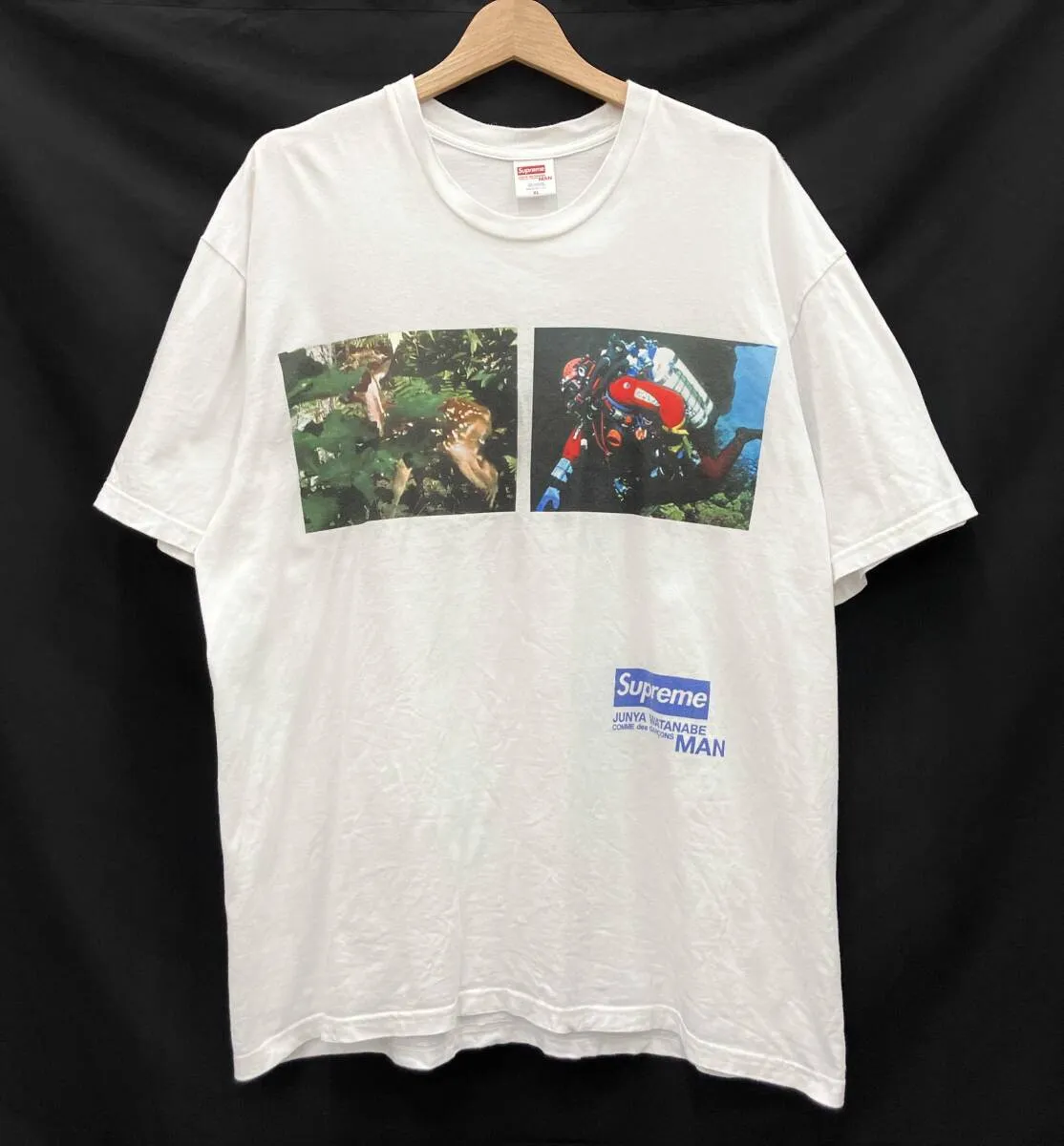 シュプリーム　ジュンヤ・ワタナベNature Tee Supreme JUNYA WATANABE COMME des GARCONS MAN Nature Tee