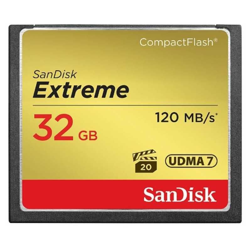 送料無料 ♥ 未開梱 サンディスク ＳａｎＤｉｓｋエクストリーム コンパクトフラッシュ ３２ＧＢ SDCFXSB-032G-J61