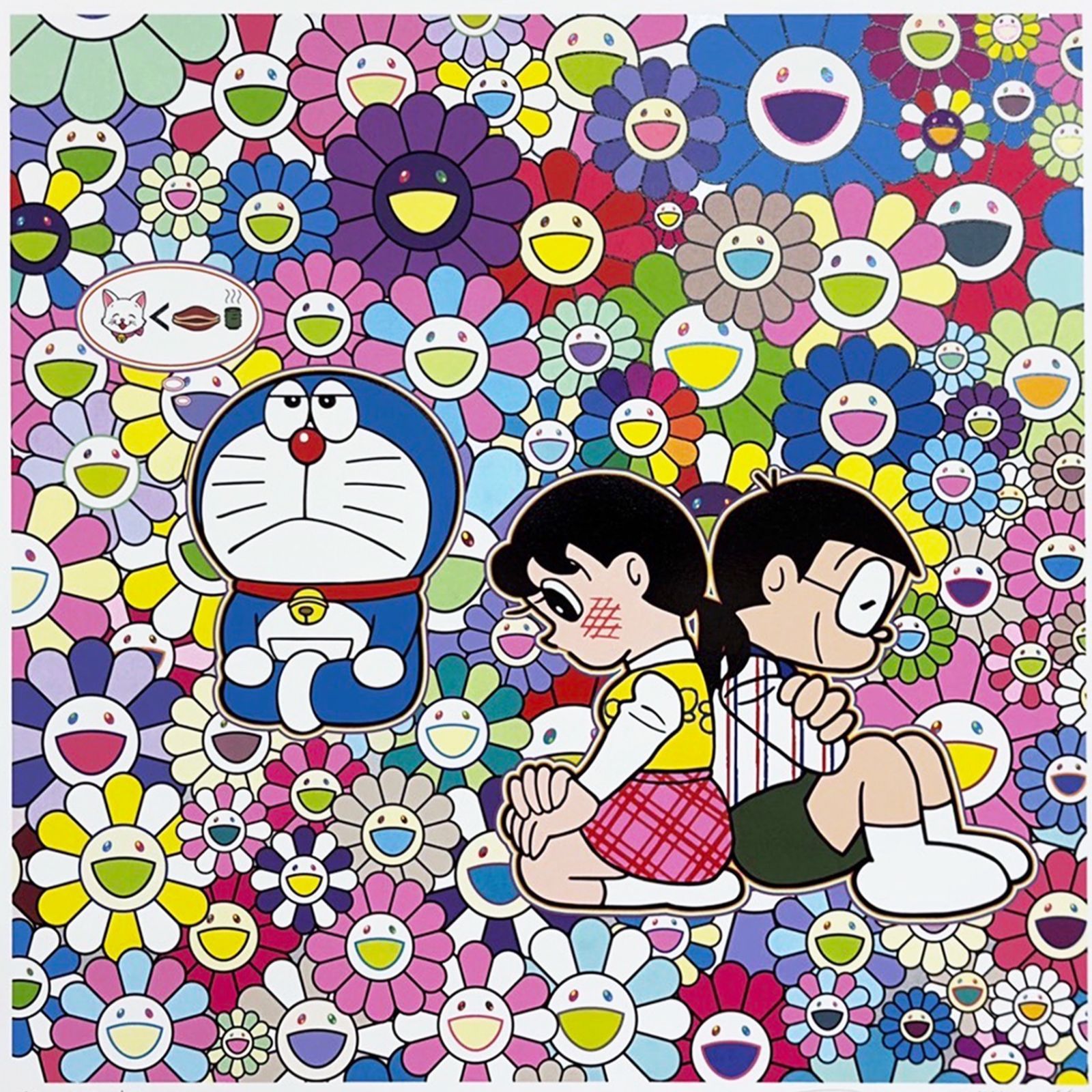 THE ドラえもん展 SAPPORO 2021 村上隆 プレート　カイカイキキ THE ドラえもん展 SAPPORO 2021