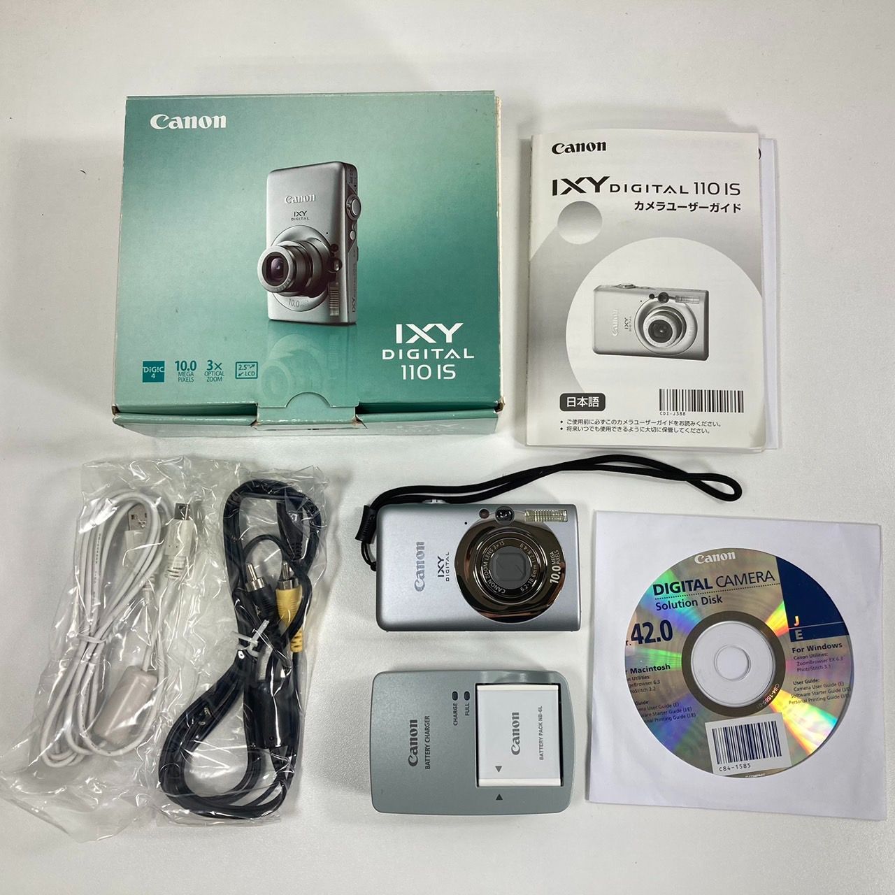 100％本物 Canon IXY DIGITAL 110 IS デジカメセット asakusa.sub.jp
