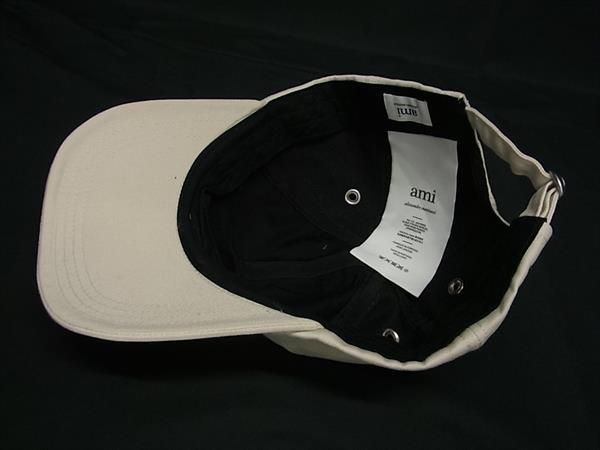 □新品同様□ AMI PARIS アミパリス コットン100％ ベースボール  