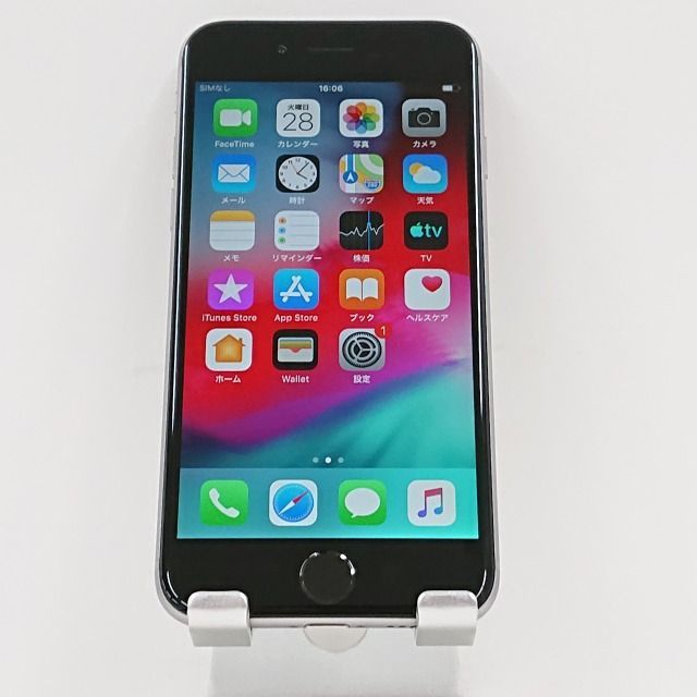 iPhone6 64GB au スペースグレイ 本体 n08225【ジャンク品・訳アリ