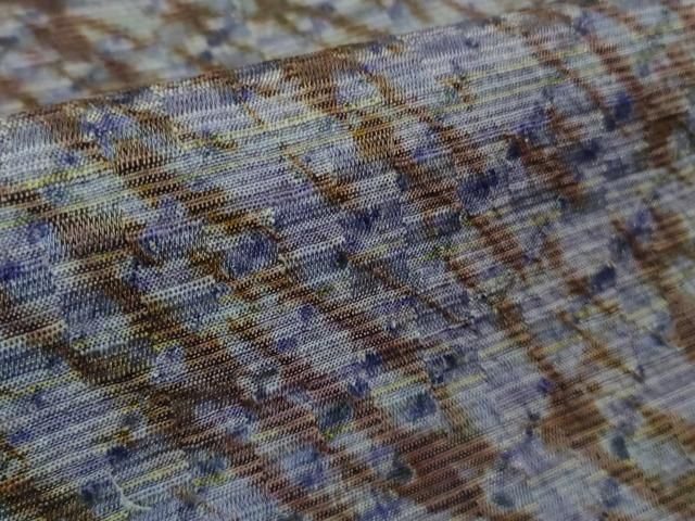 平和屋着物□極上 菅原工房 菅原結作 漢方染紬 やまと金ラベル 逸品 未  