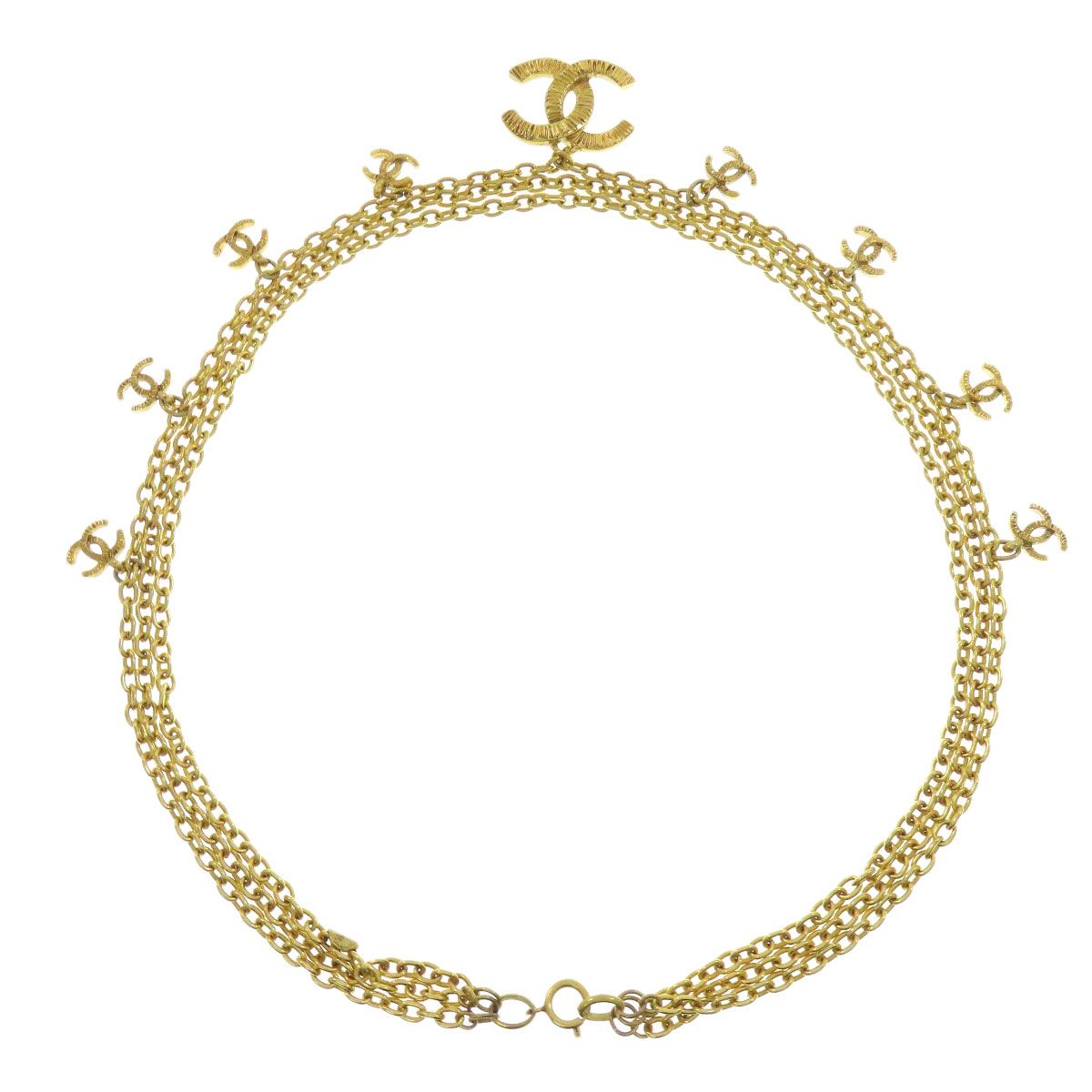 シャネル　CHANEL チェーンベルト CHANEL】シャネル チェーンベルト ベルト ココマーク