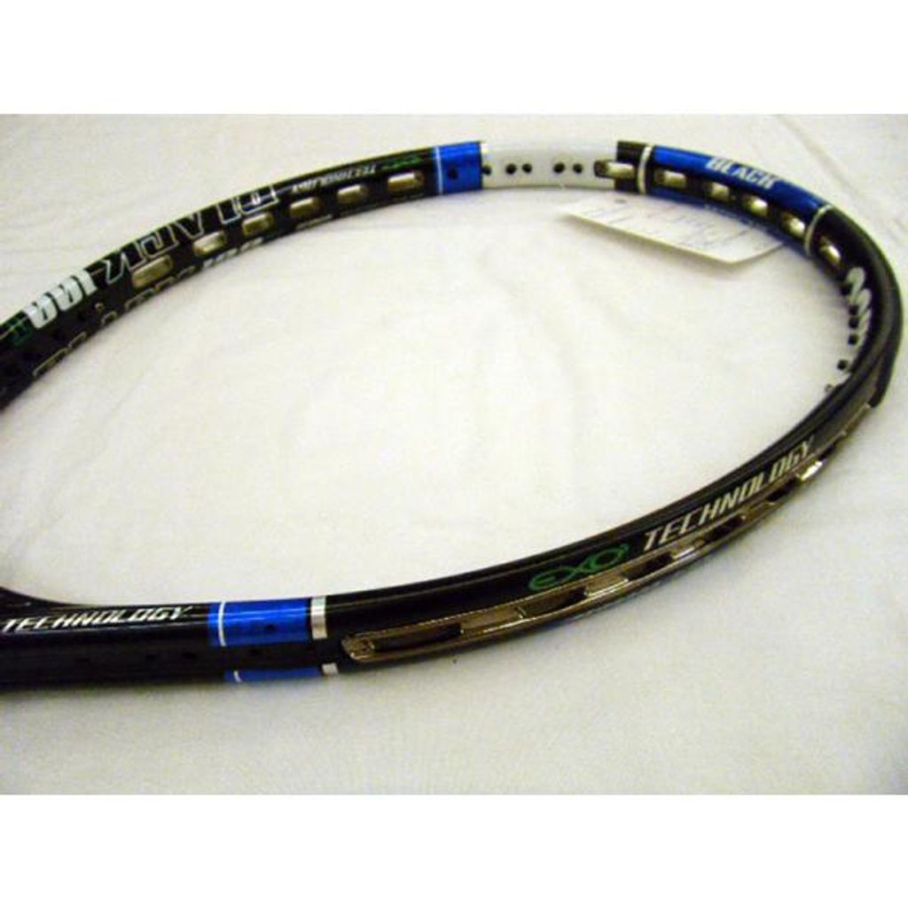 Prince - 中古 テニスラケット プリンス イーエックスオースリー ハイブリッド ブラック 100【インポート】 (G2)PRINCE EXO3 HYBRID BLACK 100 Prince - 中古 テニスラケット プリンス イーエックスオースリー