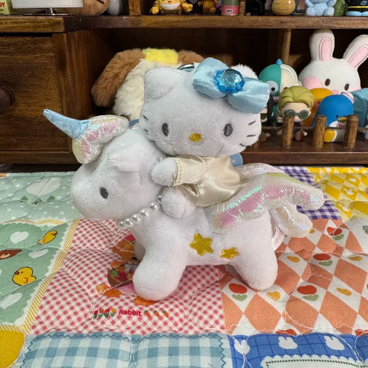 Sanrio サンリオ ハロー ティキ ユニコーン 人形 キーリング