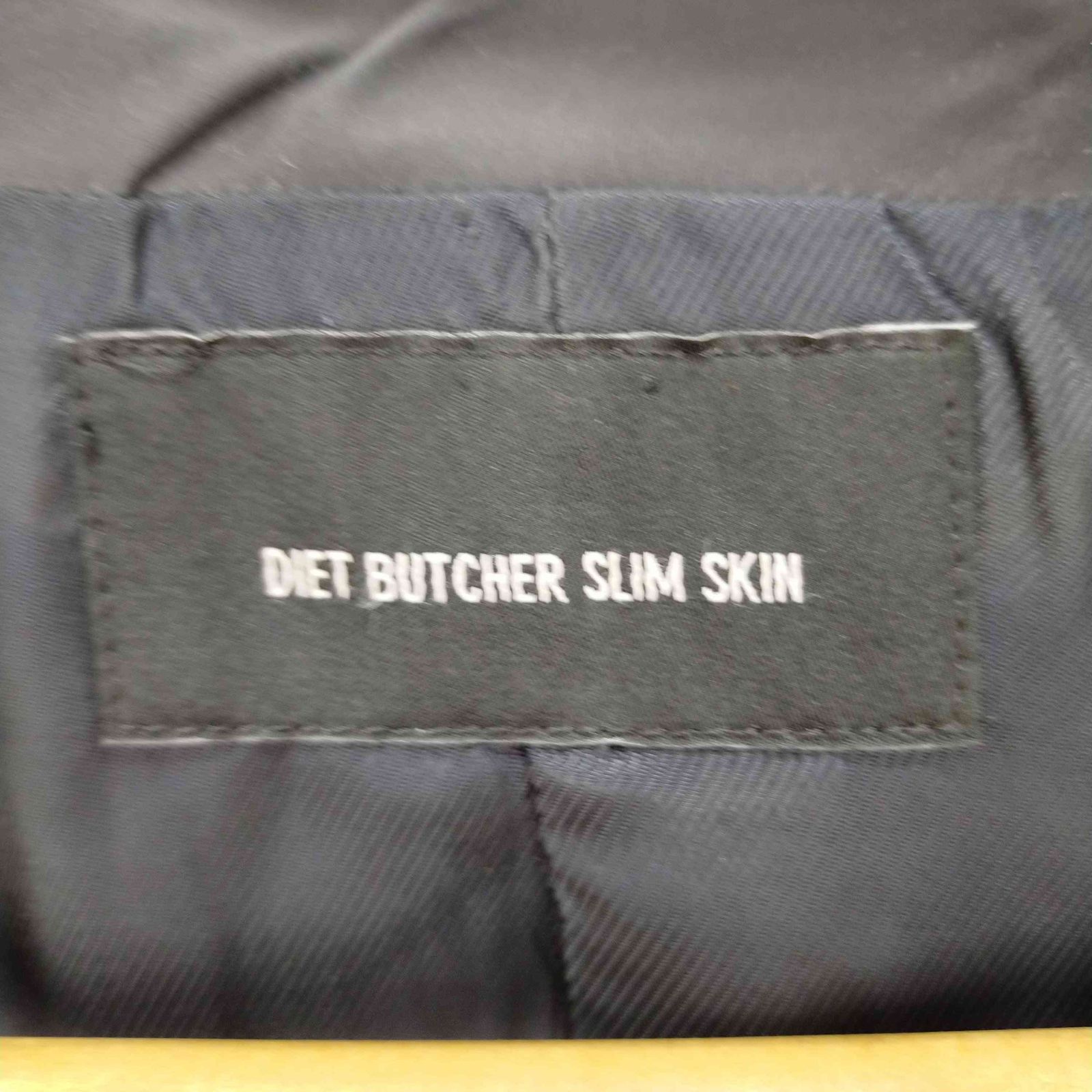 DIET BUTCHER テーラードジャケット プリーツ ブラック V297 アウター ...