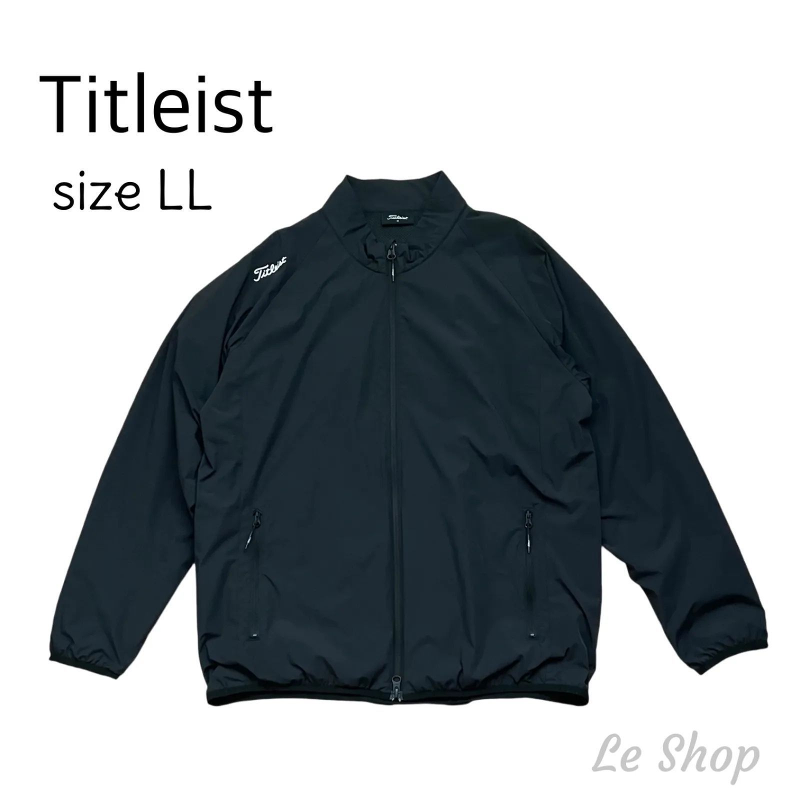 Titleist タイトリスト ウォームジャケット LLサイズ ブラック 2025年秋冬モデル 吸水速乾×保温性 ゴルフウェア メンズ