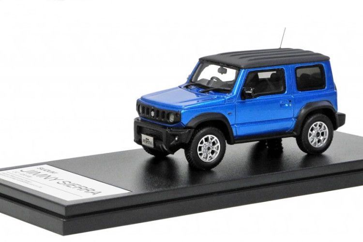 ハイストーリー 1/43 スズキ ジムニー シエラ JC 2018 ブリスクブルー