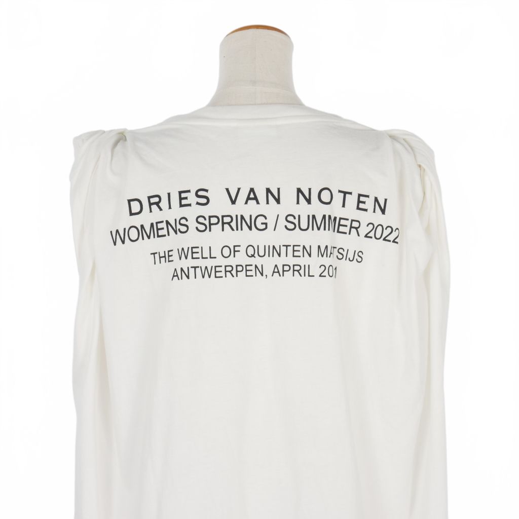 DRIES VAN NOTEN Tシャツ・カットソー 白等 2007725E0092 ドリスヴァンノッテン DRIES VAN NOTEN 22SS グラフィック