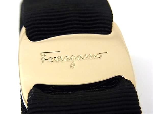 極美品　フェラガモ ヴァラリボン キャンバス バレッタ 楽天市場】□新品同様□ Salvatore Ferragamo フェラガモ ヴァラ