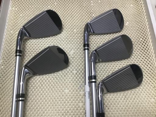 良品】ピン G410 緑ドット メンズアイアンセット 7本 スチール R G410