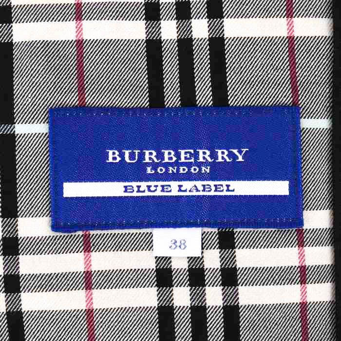 BURBERRY BLUE LABEL】バーバリー ブラックジャケット