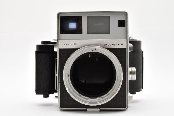 ジャンク扱い マミヤ MAMIYA SUPER 23 中判 ボディ ROLL FILM ADAPTER付き 4800_97_50