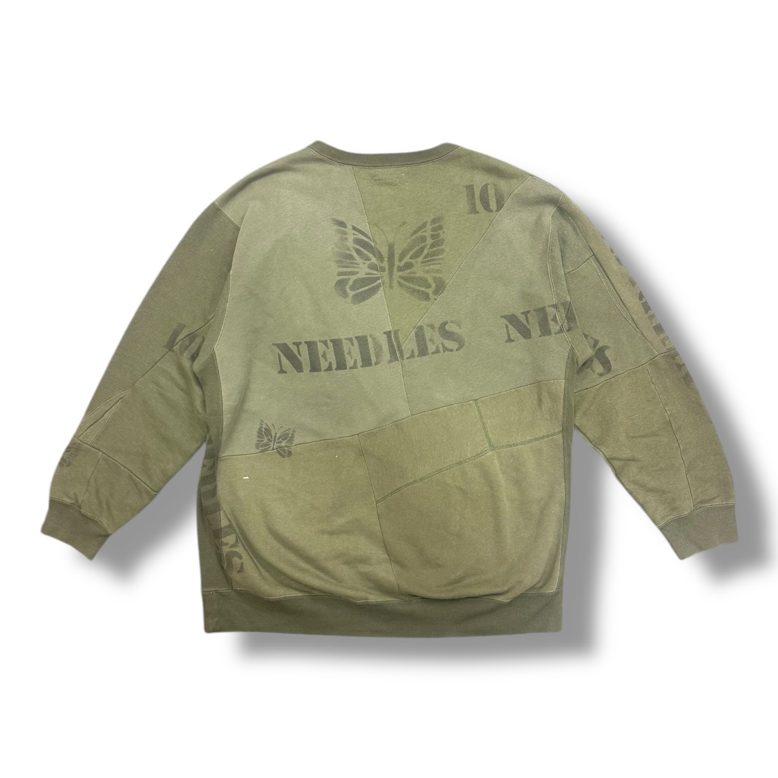 Rebuild by Needles 23SS Army Sweat-Crew Neck ネペンテス博多