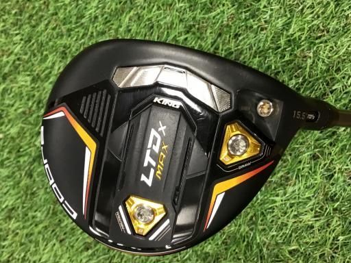 コブラ KING LTDx MAX 3W ブラック フェアウェイウッド FW SPEEDER NX for Cobra FW フレックスSR メンズ 男性用 右利き 右用 Cランク ゴルフクラブ