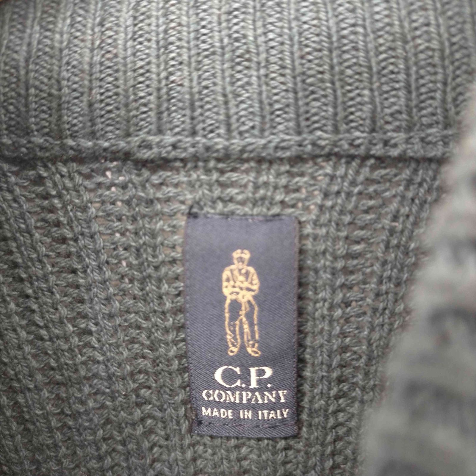 シーピーカンパニー C.P.COMPANY MADE IN ITALY ワッペン コットン 
