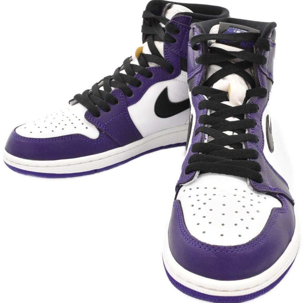 NIKE (ナイキ) AIR JORDAN 1 RETRO HIGH OG COURT PURPLE エア