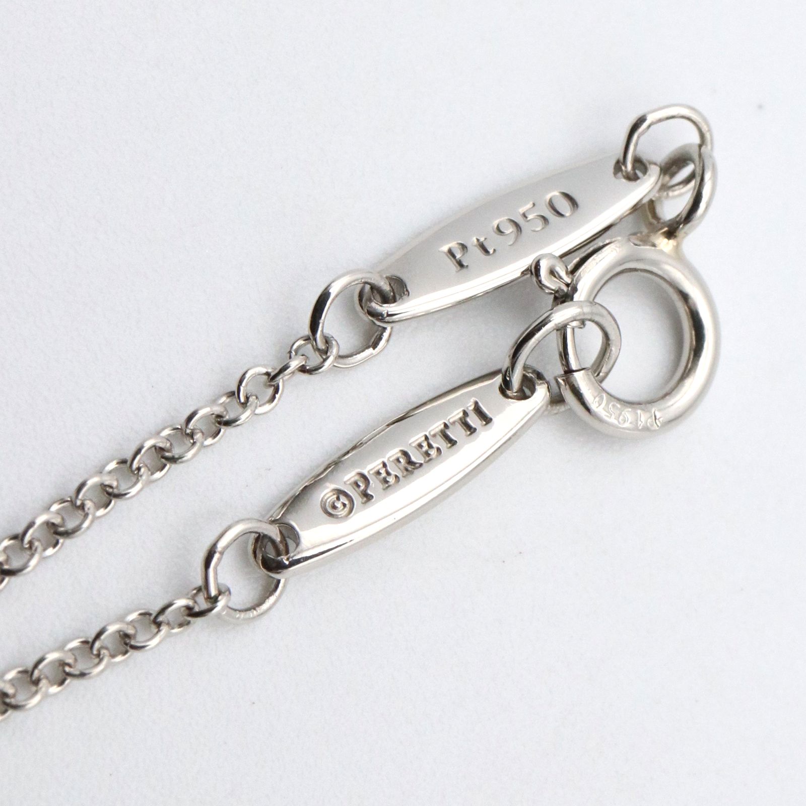Tiffany バイザヤードネックレスプラチナ950 楽天市場】【送料無料】【美品】ティファニー TIFFANY