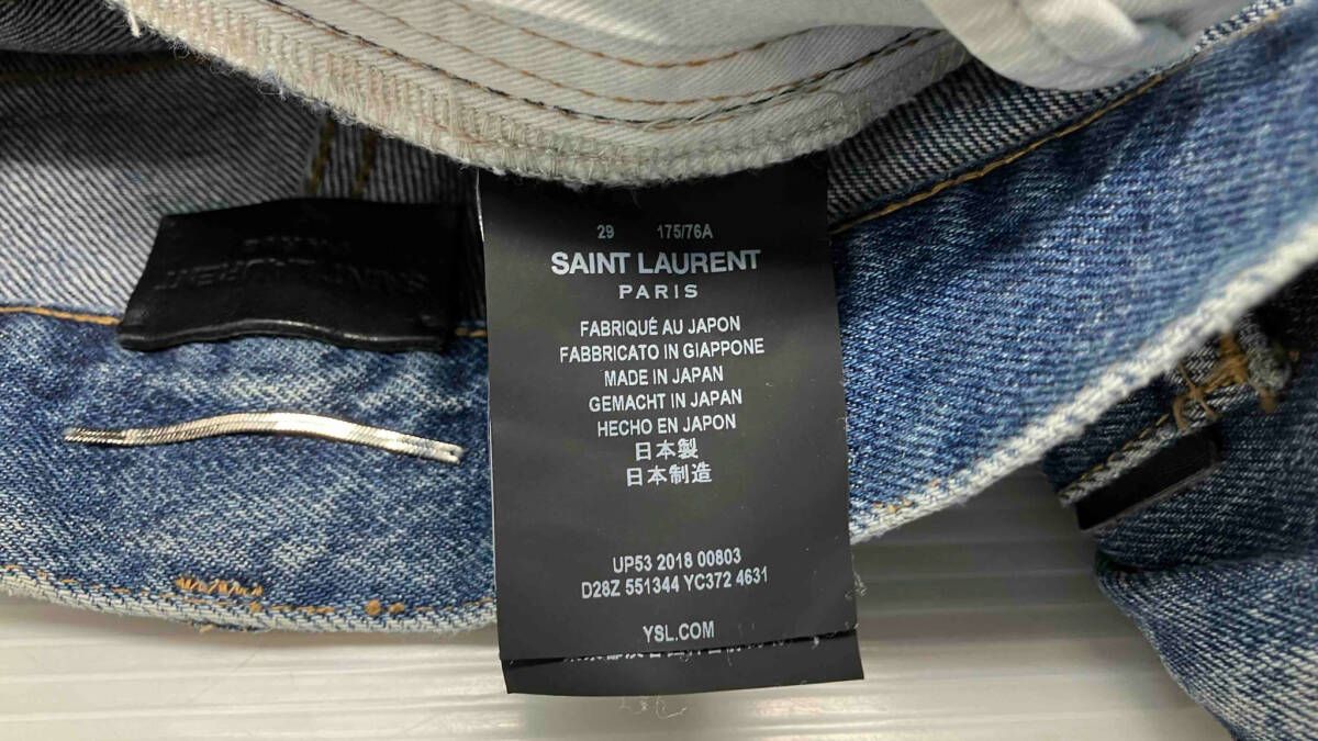 ☆ Saint Laurent サンローラン D28Z 551344 YC372 4631 ジーンズ