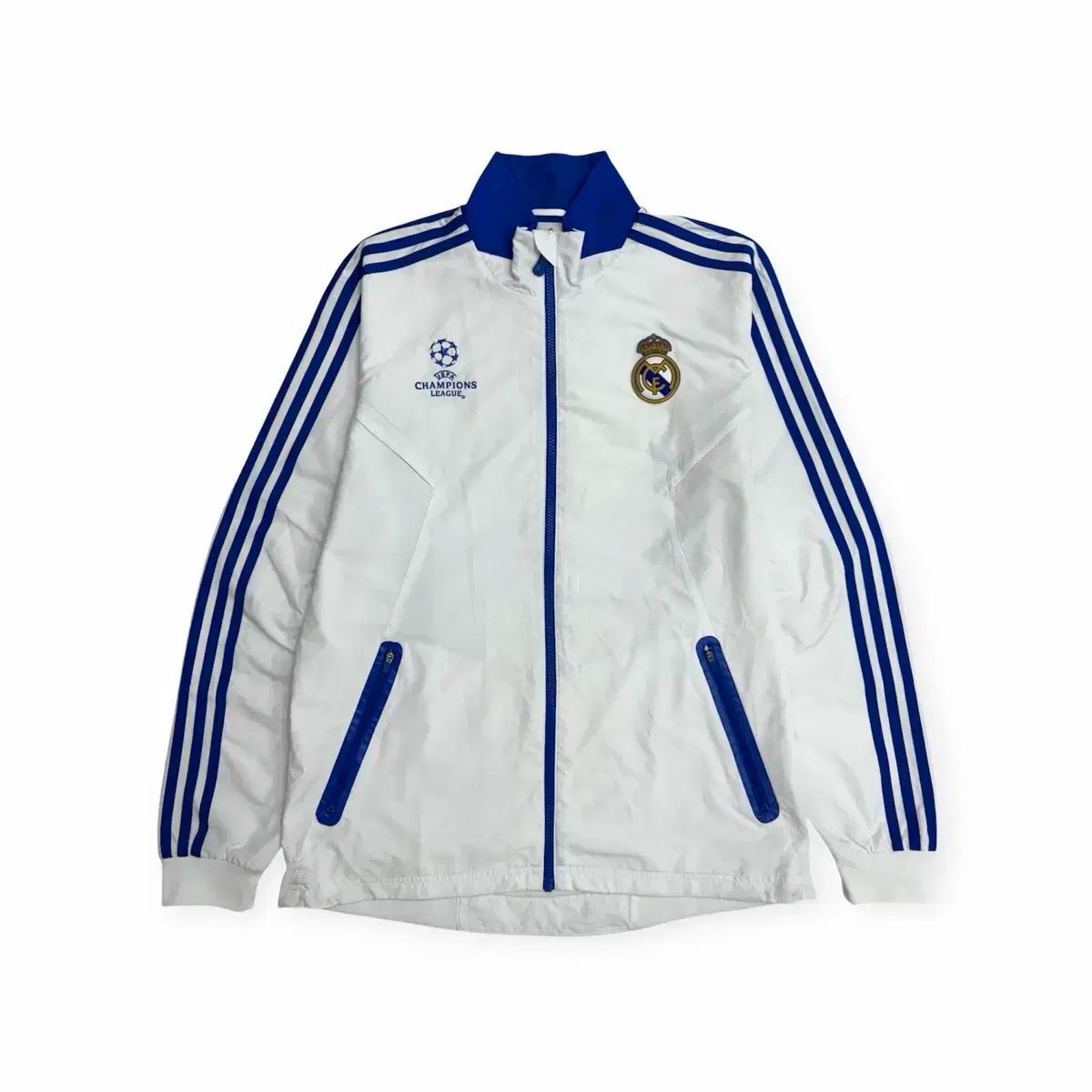 アディダス ル マドリード チャンピオンズ 白 トラックジャージ ウィンドブレーカー ジャージ 105 xl