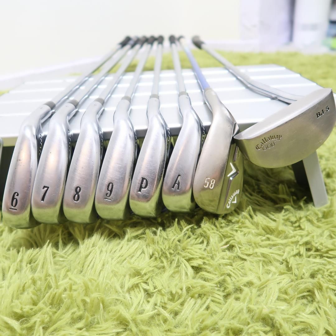 良品 キャロウェイ LEGACY メンズ　ゴルフ 11本　セット 初心者 ゴルフクラブ メンズ セット キャロウェイ レイザー レガシー 11本