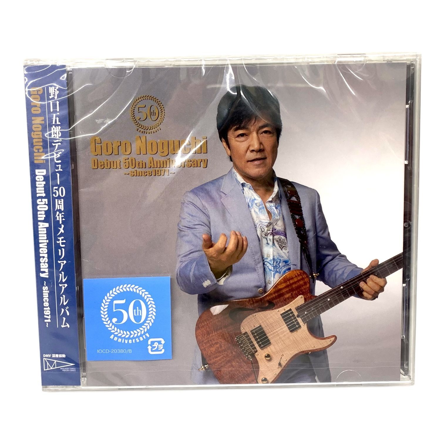 未開封・セット】野口五郎 50周年記念 LIVE盤 CD+DVD & CD+Blu