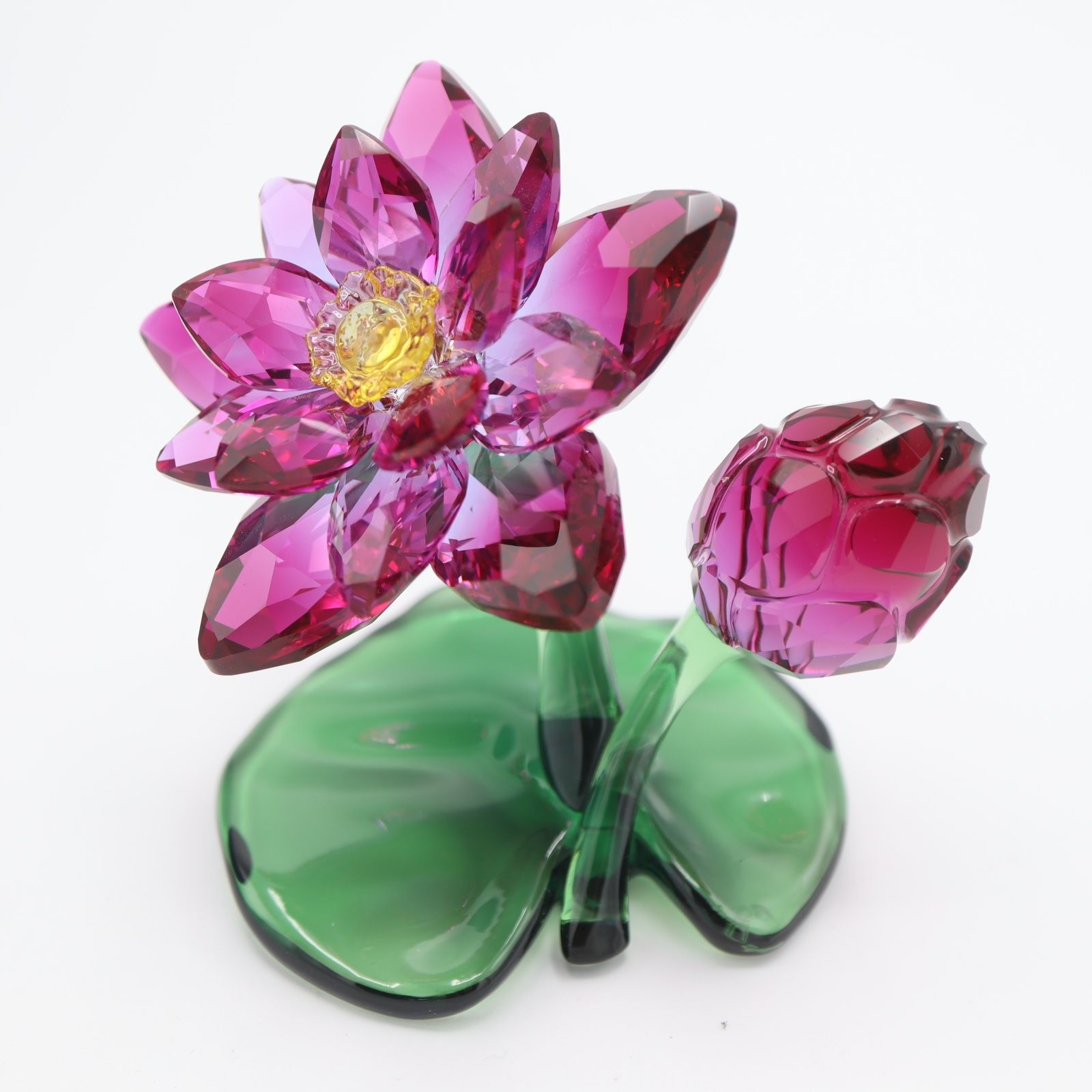 SWAROVSKI スワロフスキー ハスの華 ロータス 5275716 クリスタル お花 フラワーモチーフ 箱有 M4180