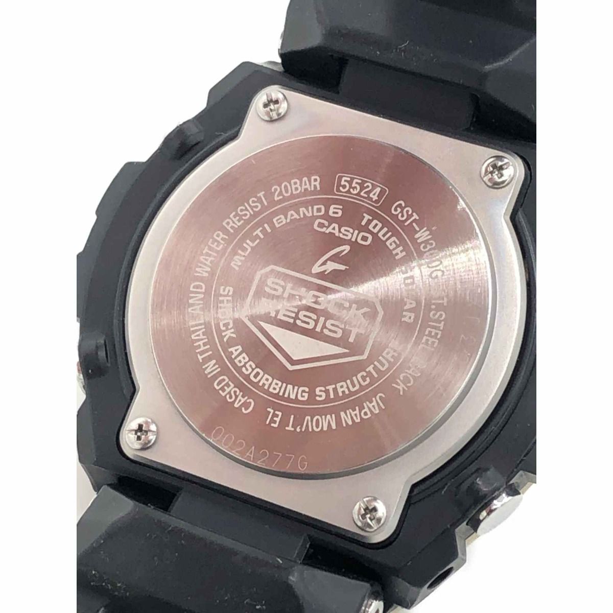 G-SHOCK メンズ　5524 〇〇CASIO カシオ 腕時計 メンズ G-SHOCK 5524 ブラック x