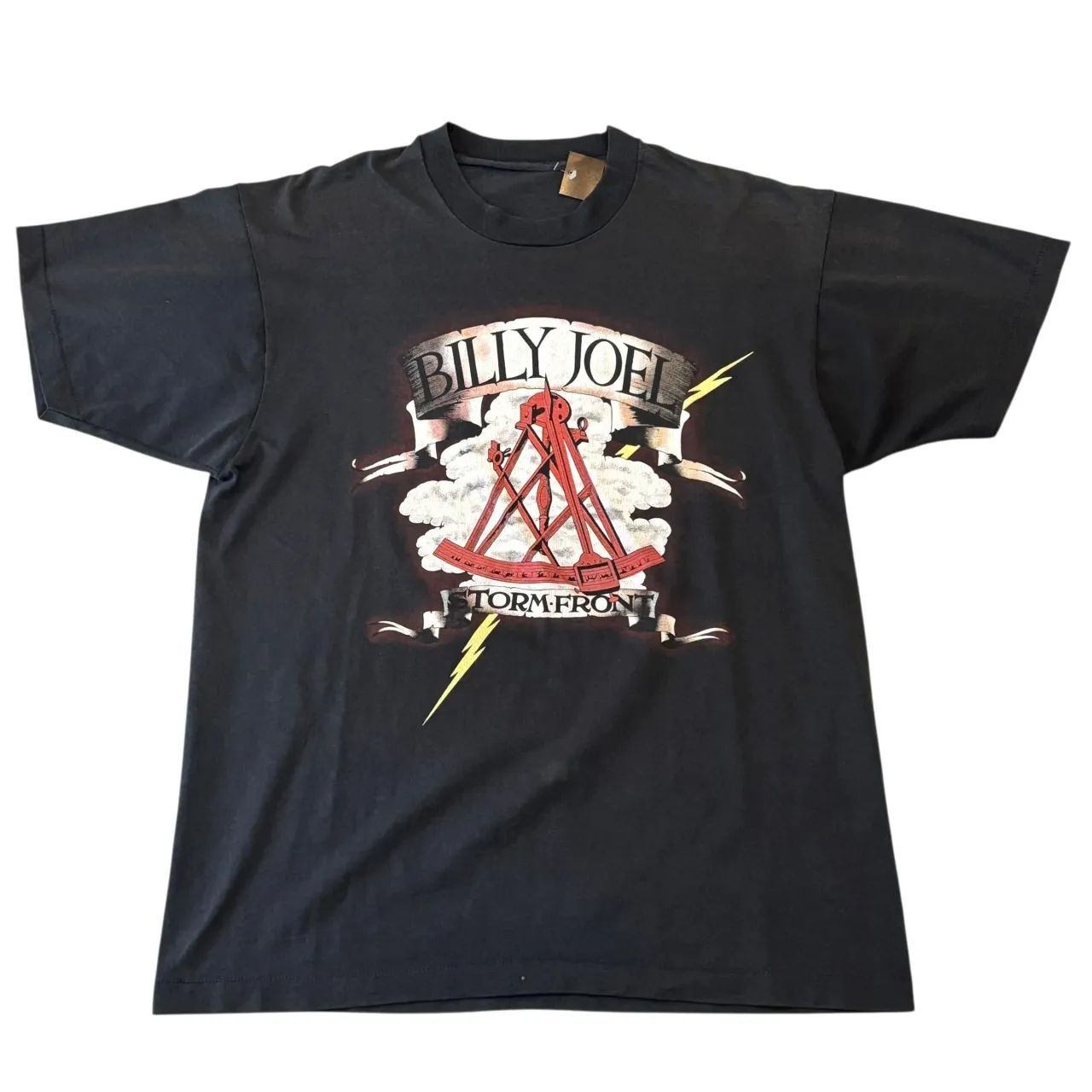 80s BILLY JOEL STORM FRONT S/S TEE ビリージョエル ストームフロント 