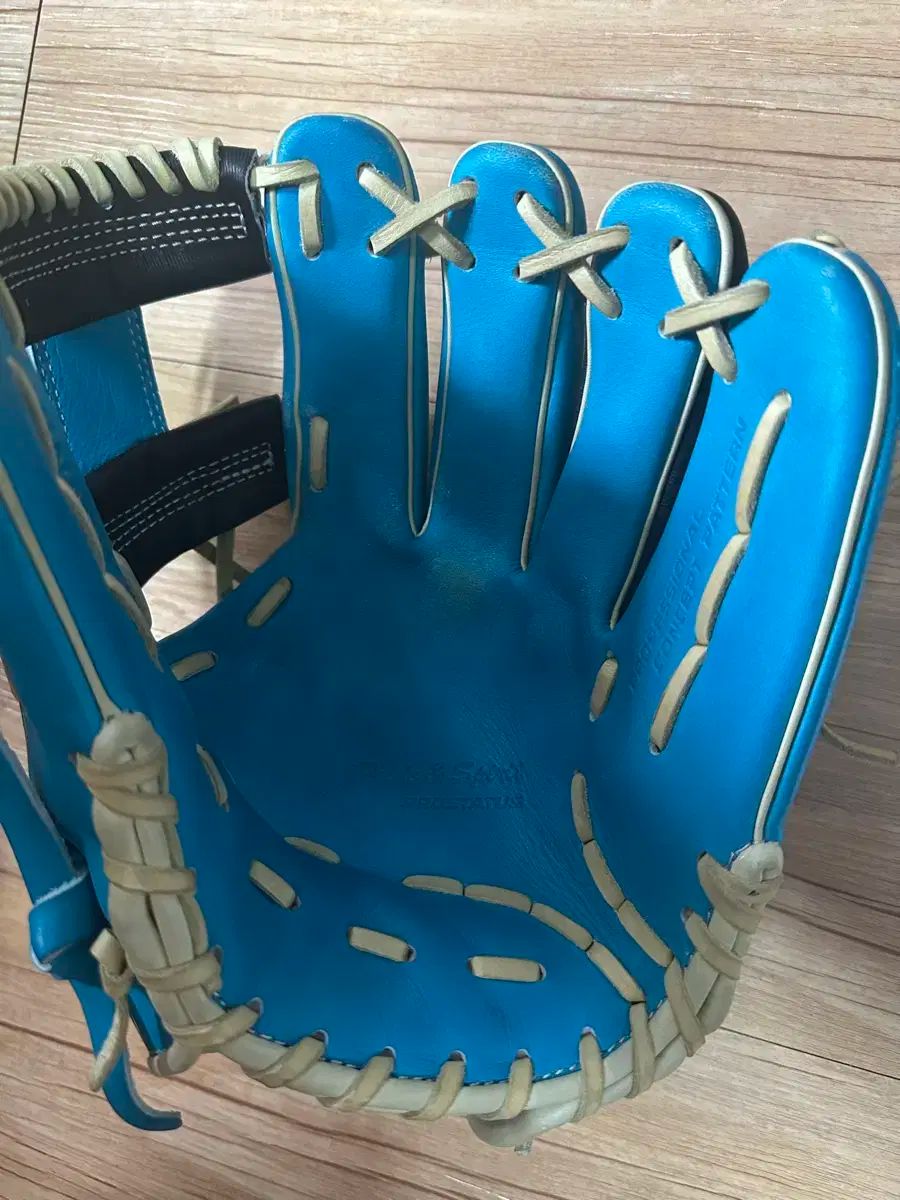 ZETT 軟式グローブ (プロステイタス)青/黒 今宮モデル 野球 ゼット