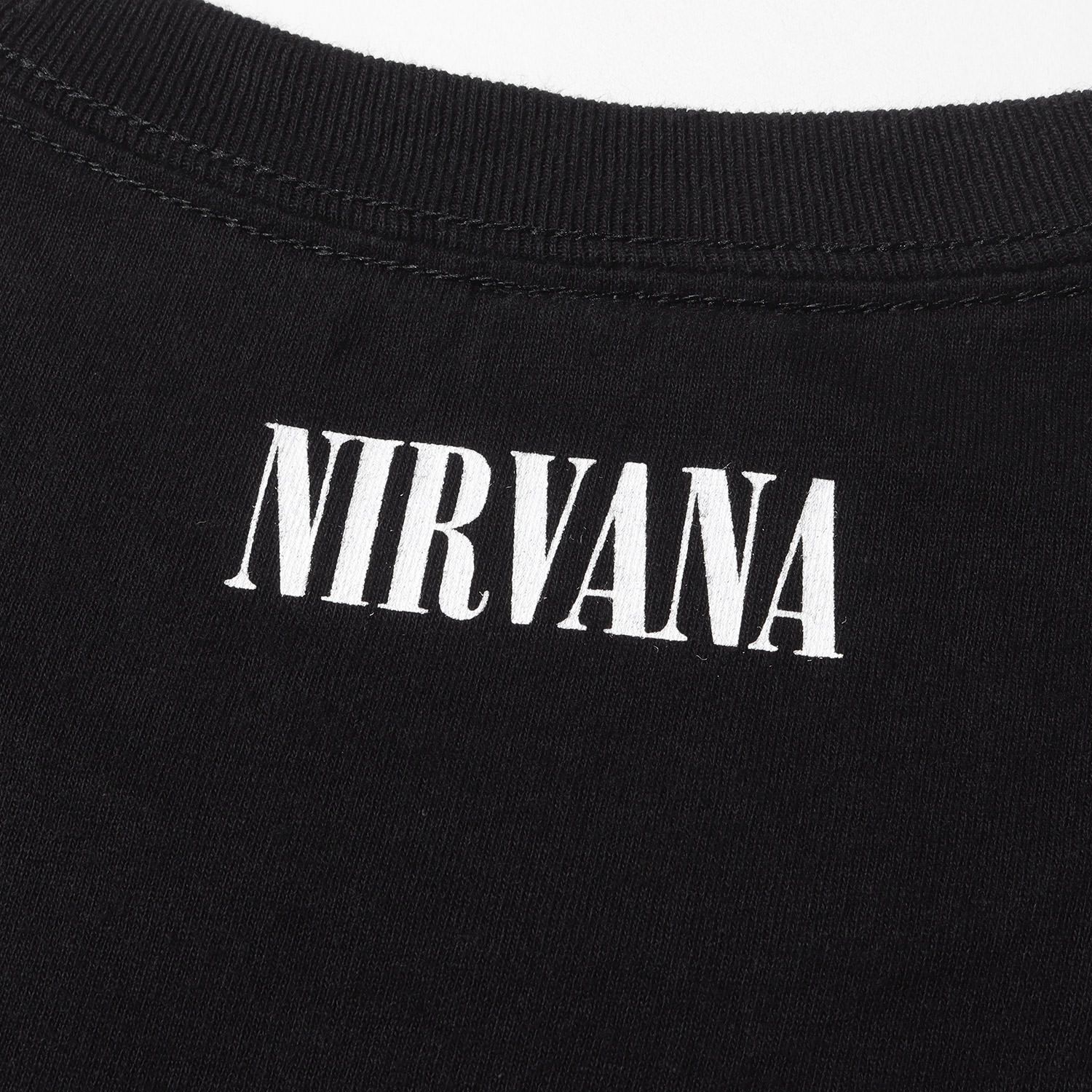 MINE DENIM NIRVANA グラフィックTシャツ ブラック MINEDENIM - × Nirvana ''JF Photo'' Tee (BLACK) / ニルバーナ