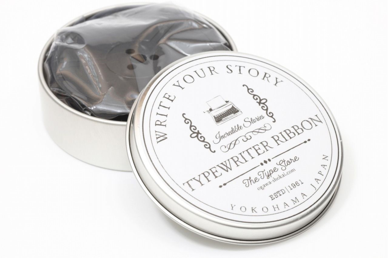 タイプライター インクリボン（OLYMPIAに対応） ブリキ缶入り 交換手順