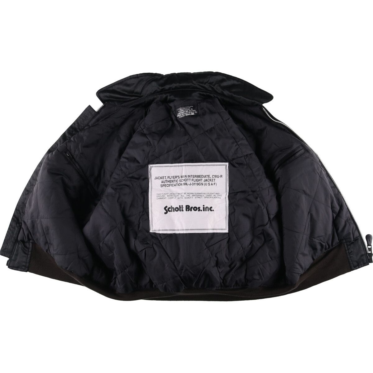 古着 民間品 ショット SCHOTT CWU-45/Pタイプ 購入 ミリタリー