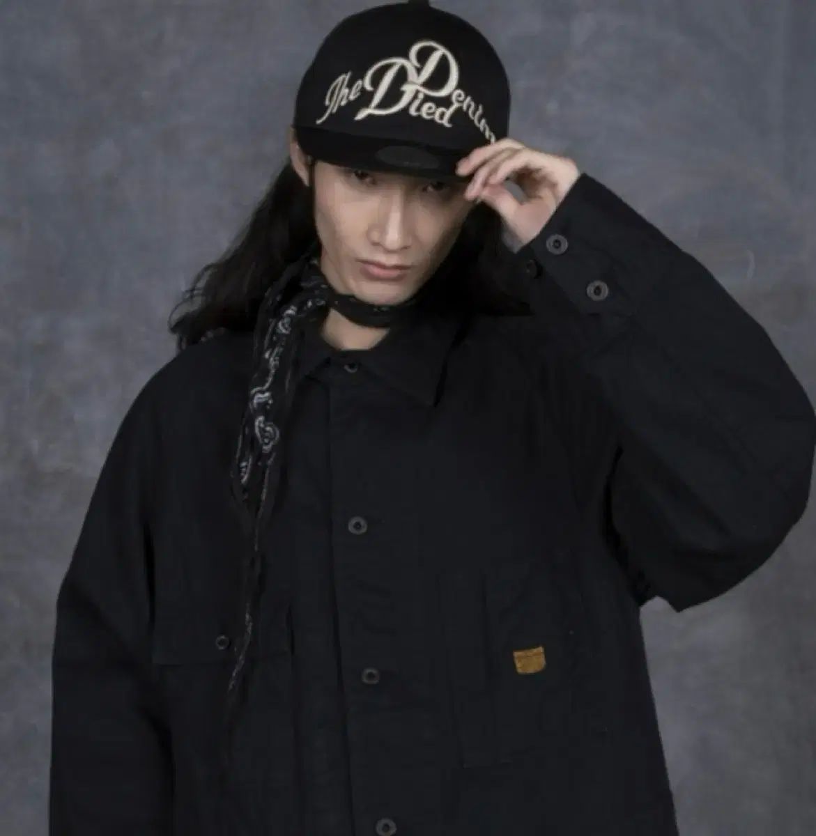25SS kapital チノ ベースボールキャップ LOW black 完売品