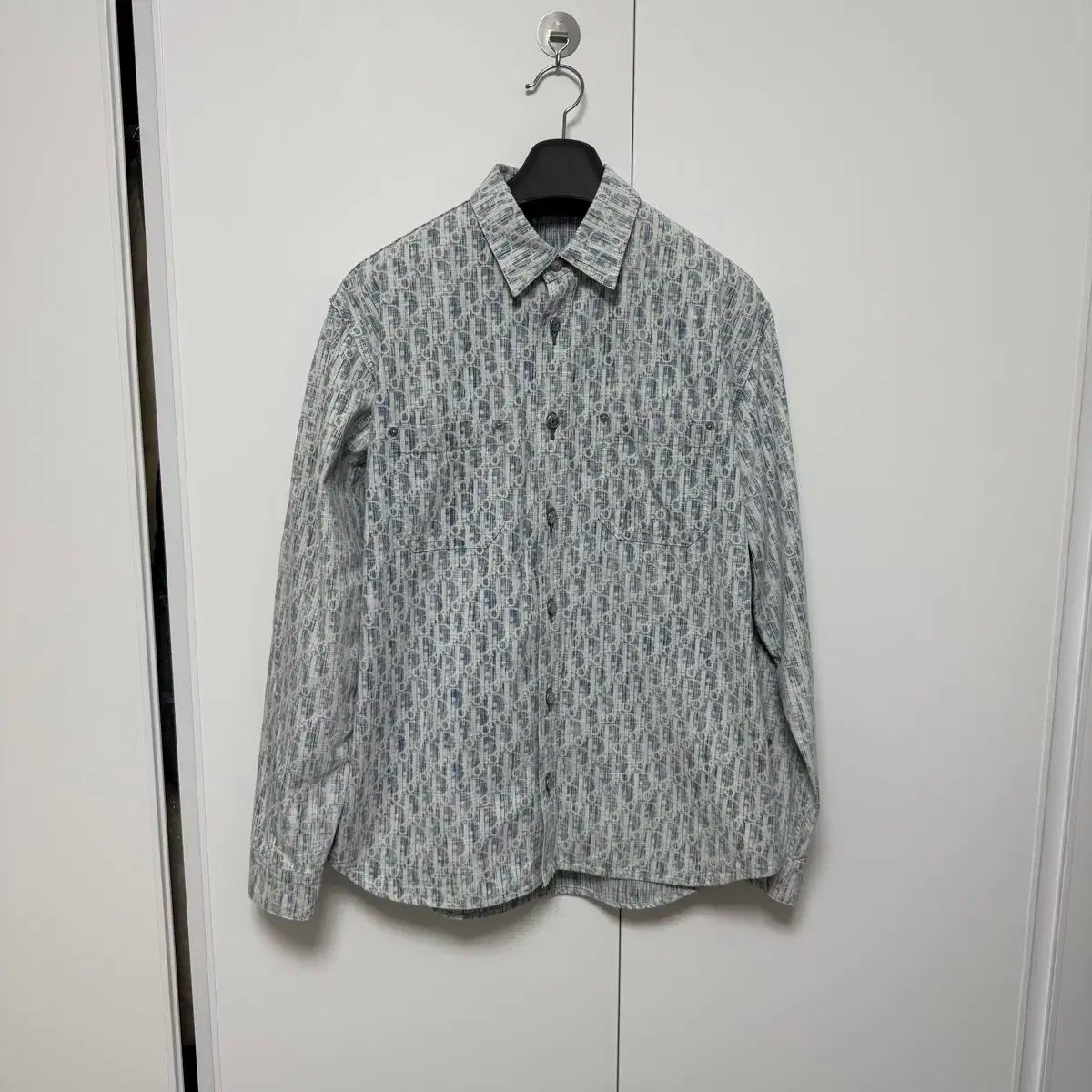 39size DIOR ディオール オブリーク カスリ シャツ ジャケット