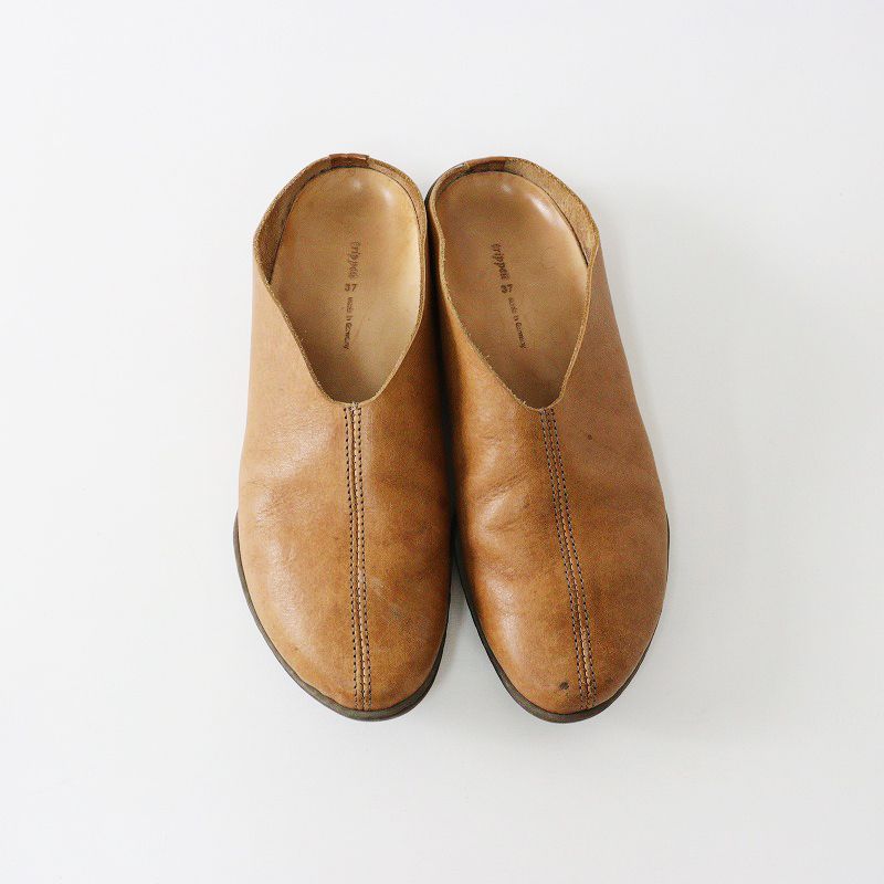 trippen トリッペン 37 レザーシューズ スリッポン Spoon