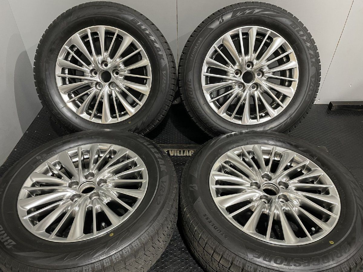 BS BLIZZAK VRX2 225/60R17】スタッドレス【トヨタ 30アルファード 純正ホイール 17インチ  6.5J5HPCD114.3+33】20年製 バリ溝 (MTG577) - メルカリ