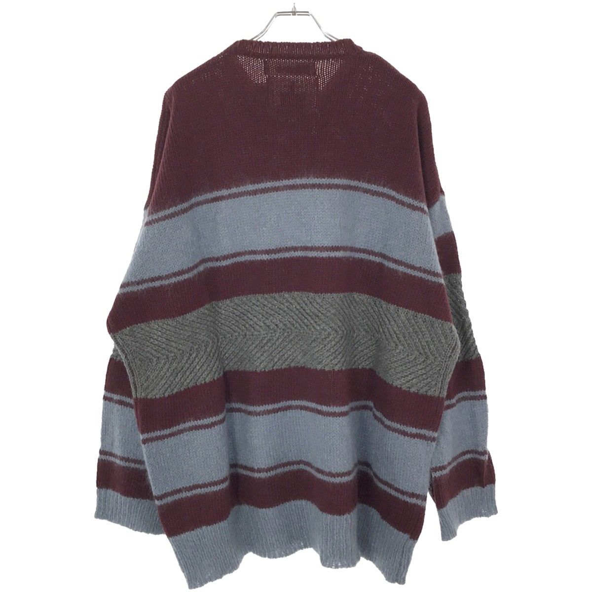 DAIRIKU ダイリク 21AW Molly Border Mohair Knit オーバーサイズモヘヤニットセーター ブルー系 F 21AW  K-2 - メルカリ